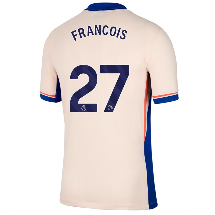 Niño Camiseta Oriane Jean-François #27 Beige Claro 2ª Equipación 2024/25 La Camisa México