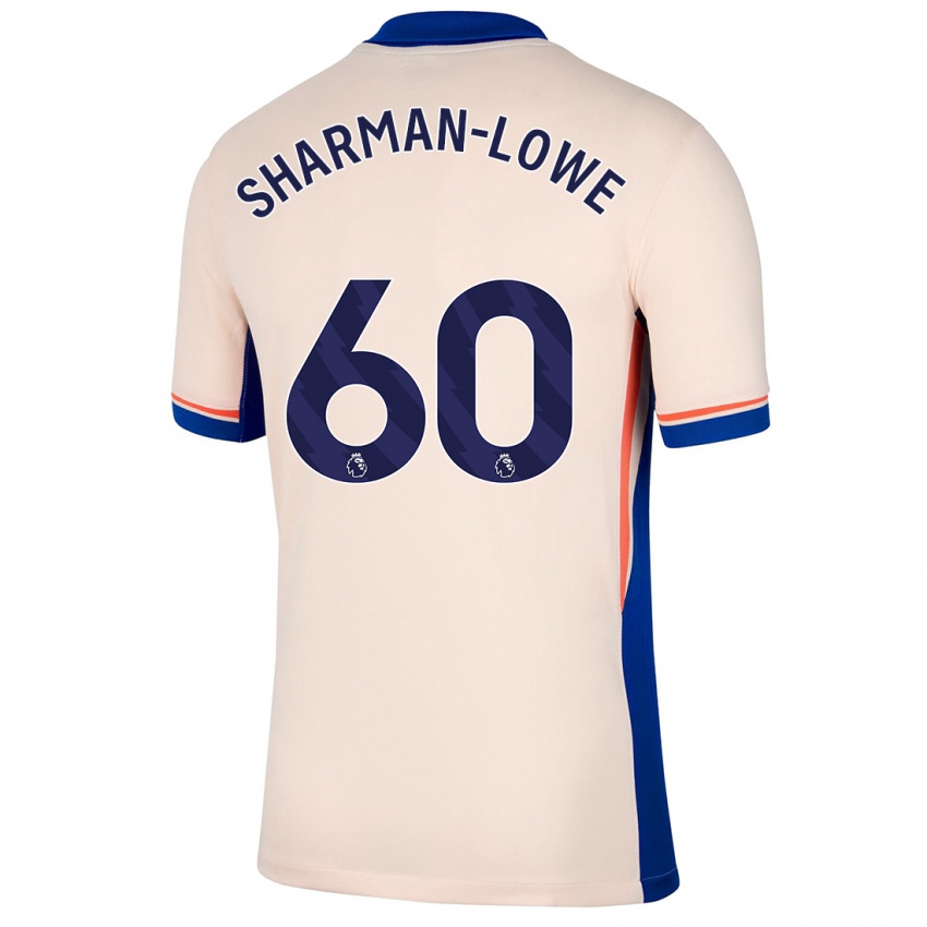 Niño Camiseta Teddy Sharman-Lowe #60 Beige Claro 2ª Equipación 2024/25 La Camisa México