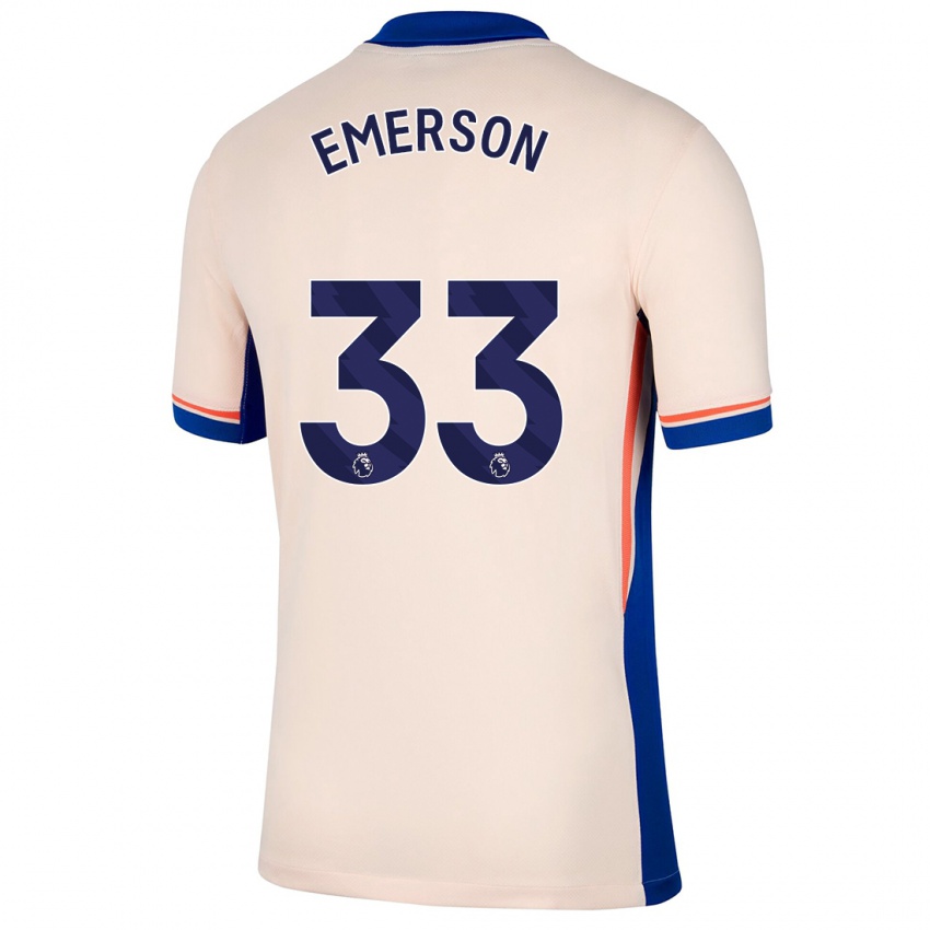 Niño Camiseta Emerson #33 Beige Claro 2ª Equipación 2024/25 La Camisa México