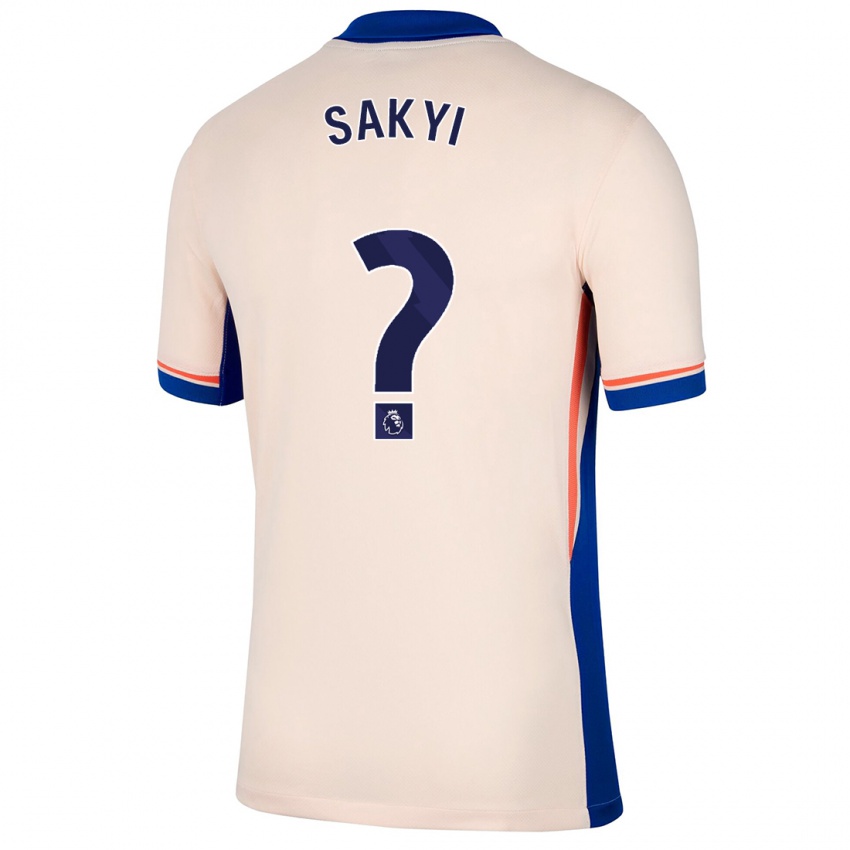 Niño Camiseta Samuel Rak-Sakyi #0 Beige Claro 2ª Equipación 2024/25 La Camisa México