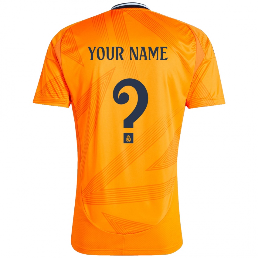 Niño Camiseta Su Nombre #0 Naranja 2ª Equipación 2024/25 La Camisa México