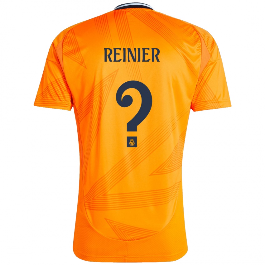 Niño Camiseta Reinier #0 Naranja 2ª Equipación 2024/25 La Camisa México