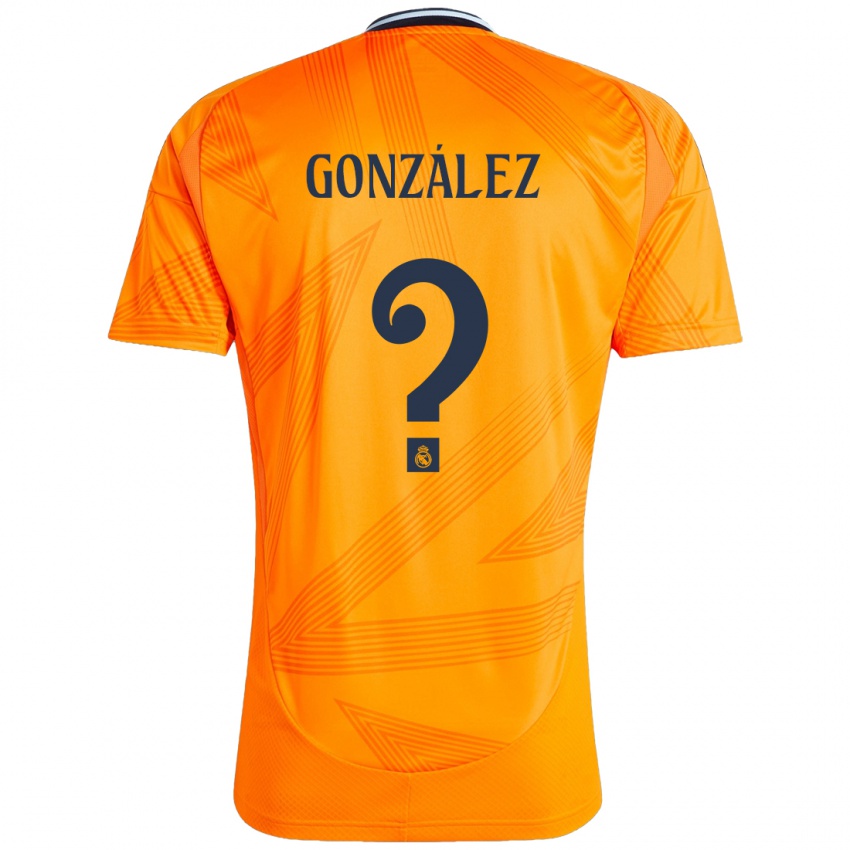 Niño Camiseta Álvaro González #0 Naranja 2ª Equipación 2024/25 La Camisa México