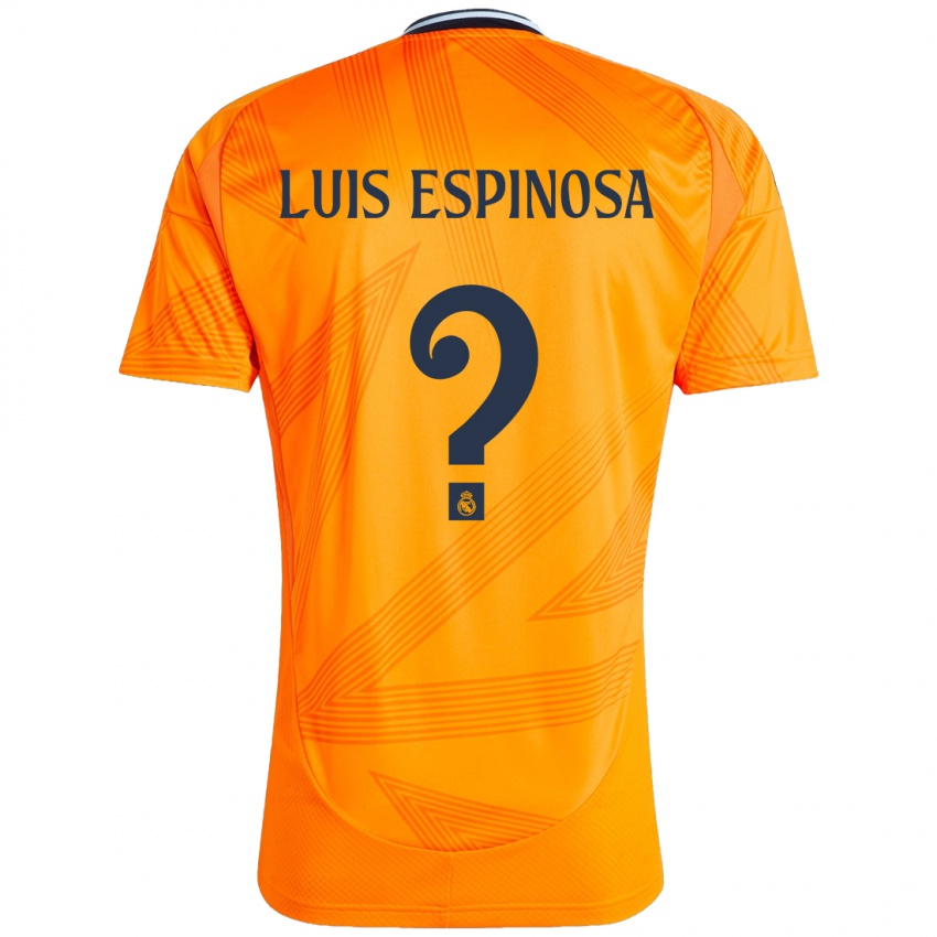 Niño Camiseta José Luis Espinosa #0 Naranja 2ª Equipación 2024/25 La Camisa México