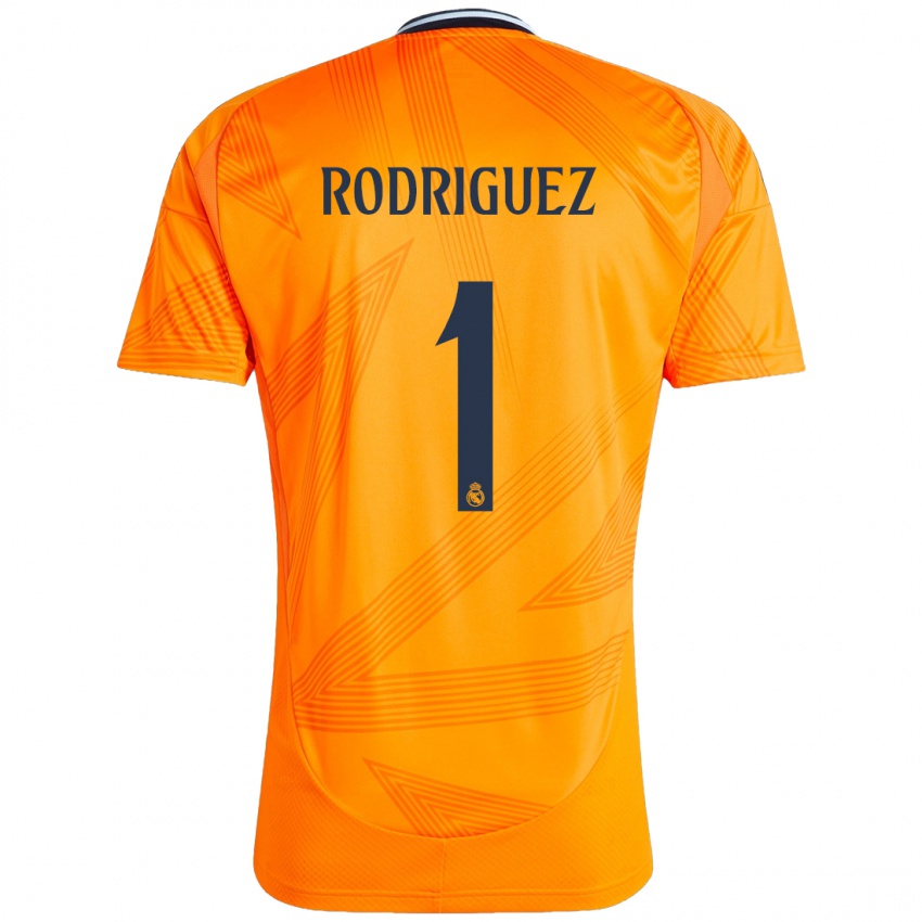 Niño Camiseta Misa Rodriguez #1 Naranja 2ª Equipación 2024/25 La Camisa México