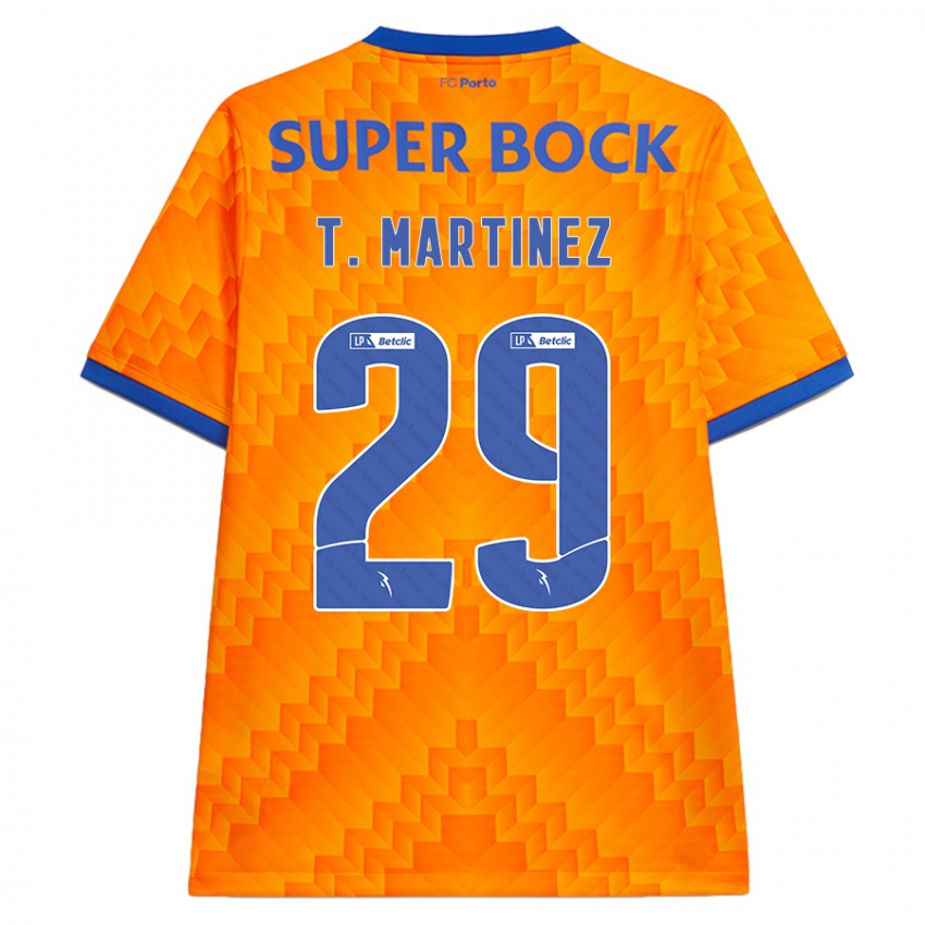 Niño Camiseta Toni Martinez #29 Naranja 2ª Equipación 2024/25 La Camisa México