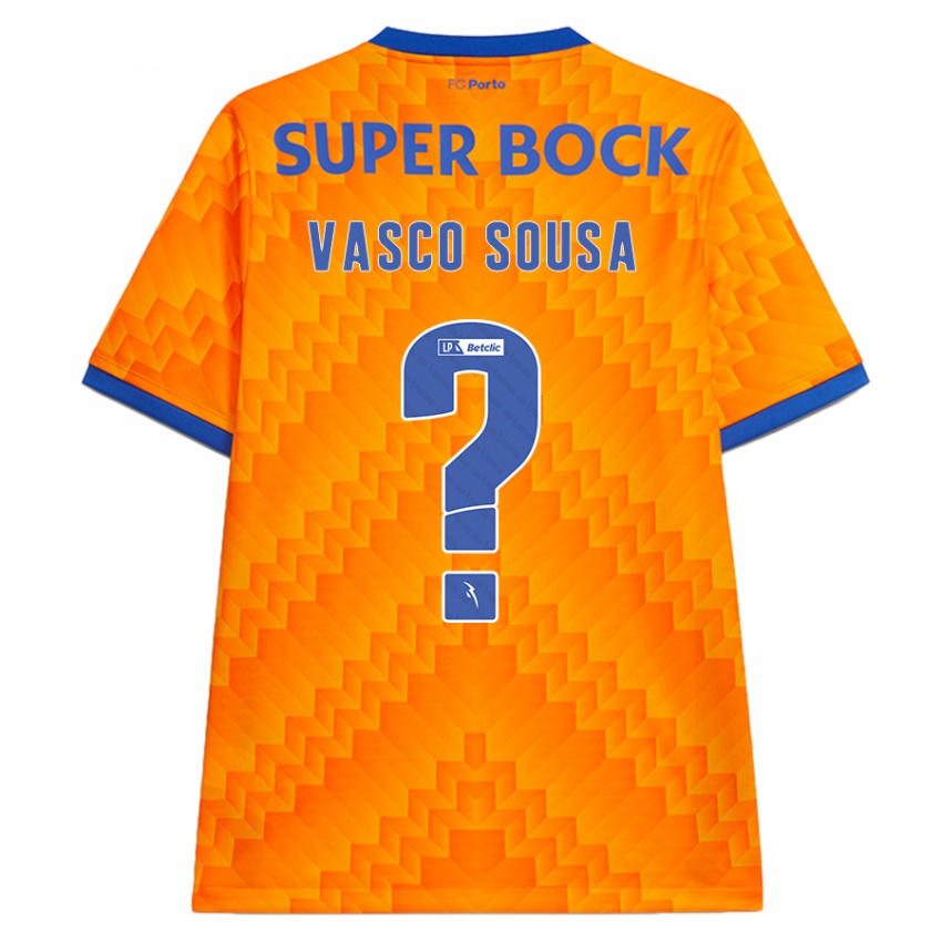 Niño Camiseta Vasco Sousa #0 Naranja 2ª Equipación 2024/25 La Camisa México