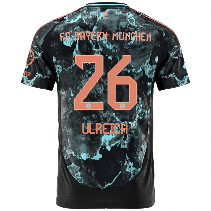 Niño Camiseta Sven Ulreich #26 Negro 2ª Equipación 2024/25 La Camisa México