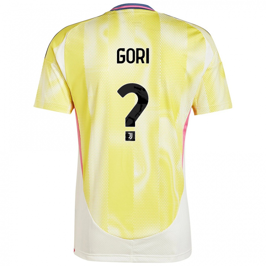 Niño Camiseta Stefano Gori #0 Amarillo Solar 2ª Equipación 2024/25 La Camisa México