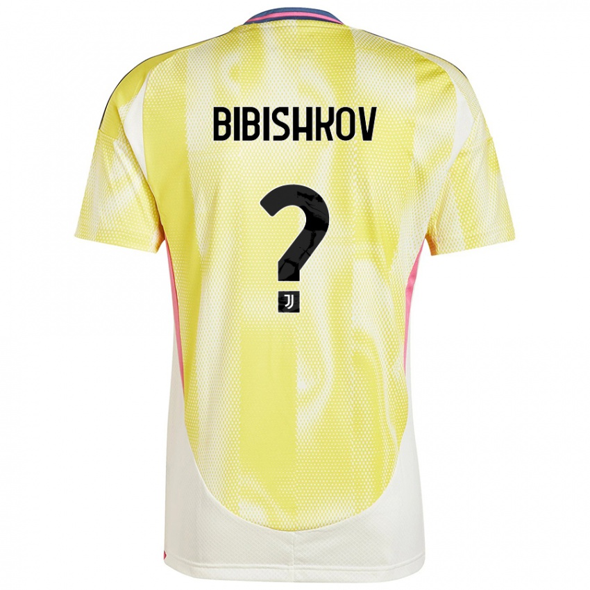 Niño Camiseta Marsel Bibishkov #0 Amarillo Solar 2ª Equipación 2024/25 La Camisa México