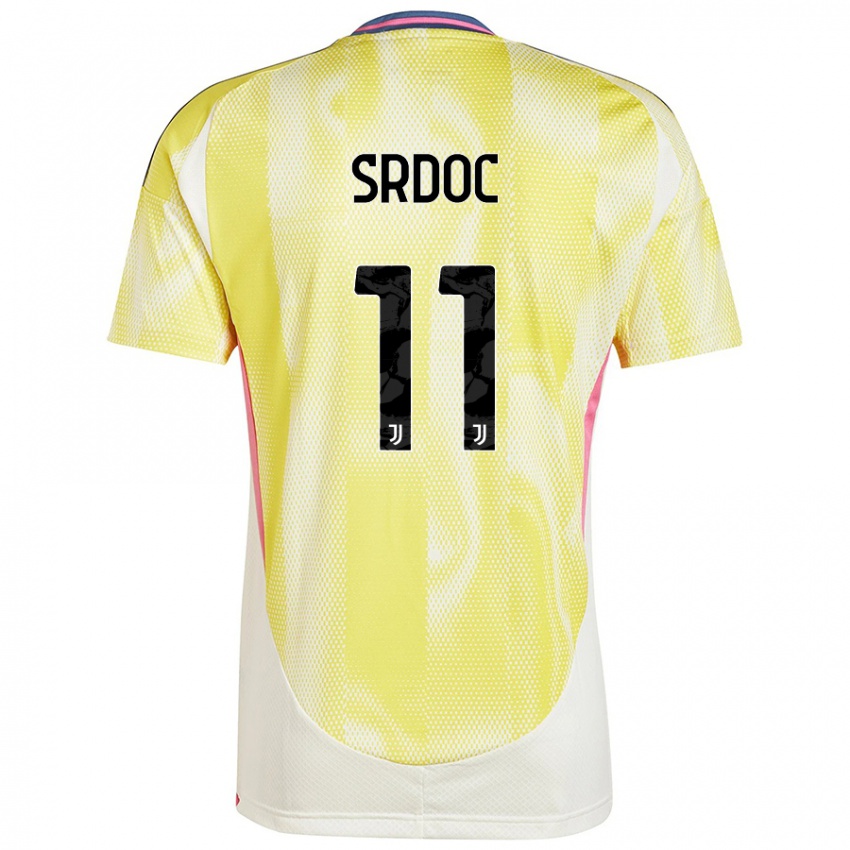 Niño Camiseta Ivano Srdoc #11 Amarillo Solar 2ª Equipación 2024/25 La Camisa México