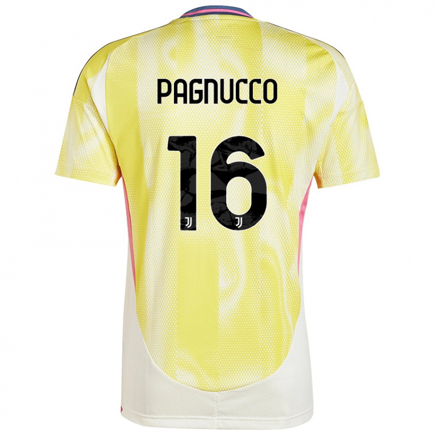 Niño Camiseta Filippo Pagnucco #16 Amarillo Solar 2ª Equipación 2024/25 La Camisa México