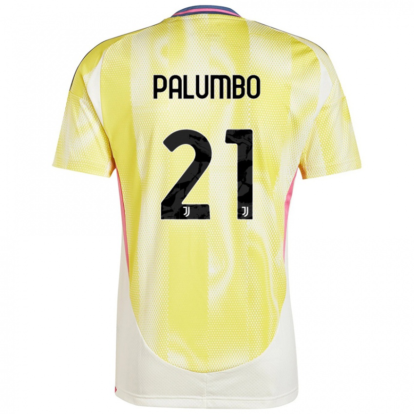 Niño Camiseta Martin Palumbo #21 Amarillo Solar 2ª Equipación 2024/25 La Camisa México