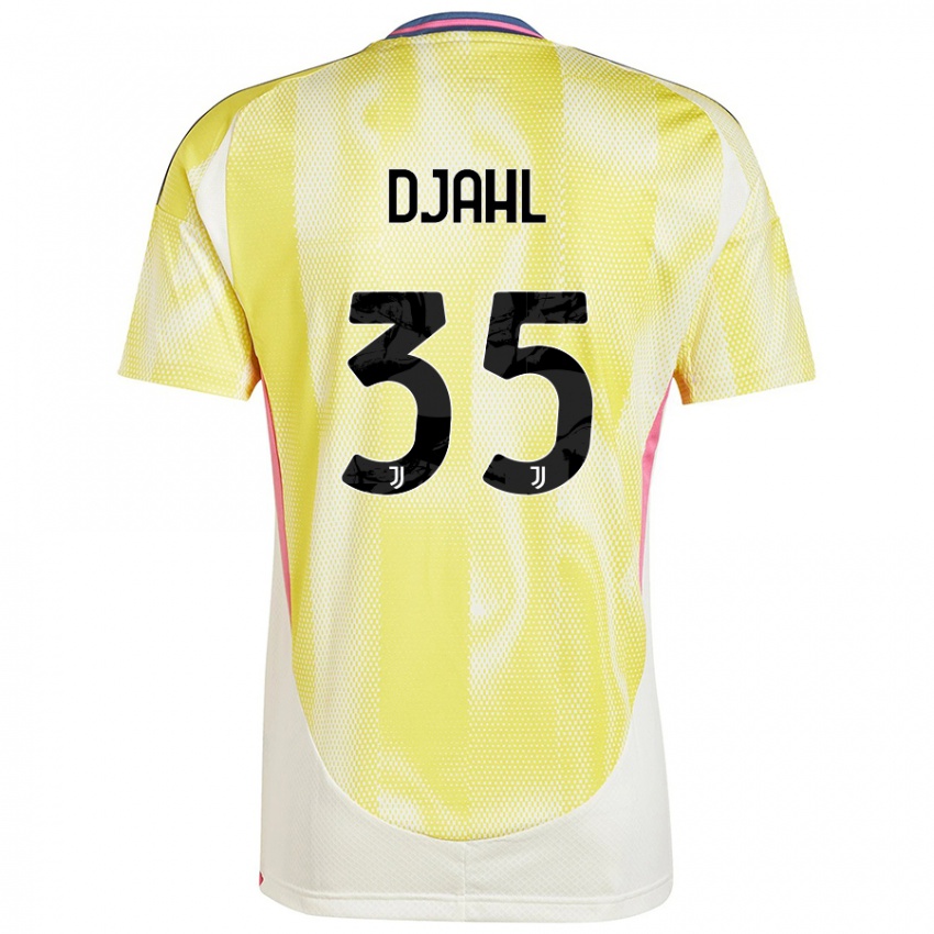 Niño Camiseta Rayan Djahl #35 Amarillo Solar 2ª Equipación 2024/25 La Camisa México