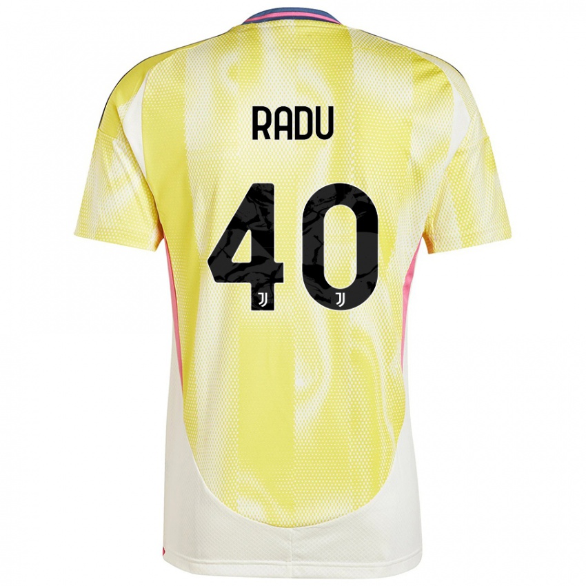 Niño Camiseta Riccardo Radu #40 Amarillo Solar 2ª Equipación 2024/25 La Camisa México