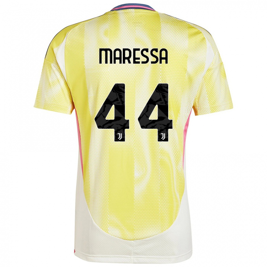 Niño Camiseta Tommaso Maressa #44 Amarillo Solar 2ª Equipación 2024/25 La Camisa México