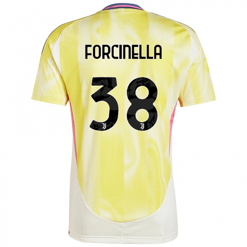 Niño Camiseta Camilla Forcinella #38 Amarillo Solar 2ª Equipación 2024/25 La Camisa México