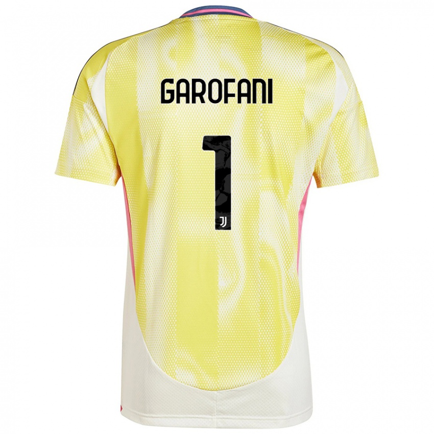 Niño Camiseta Giovanni Garofani #1 Amarillo Solar 2ª Equipación 2024/25 La Camisa México