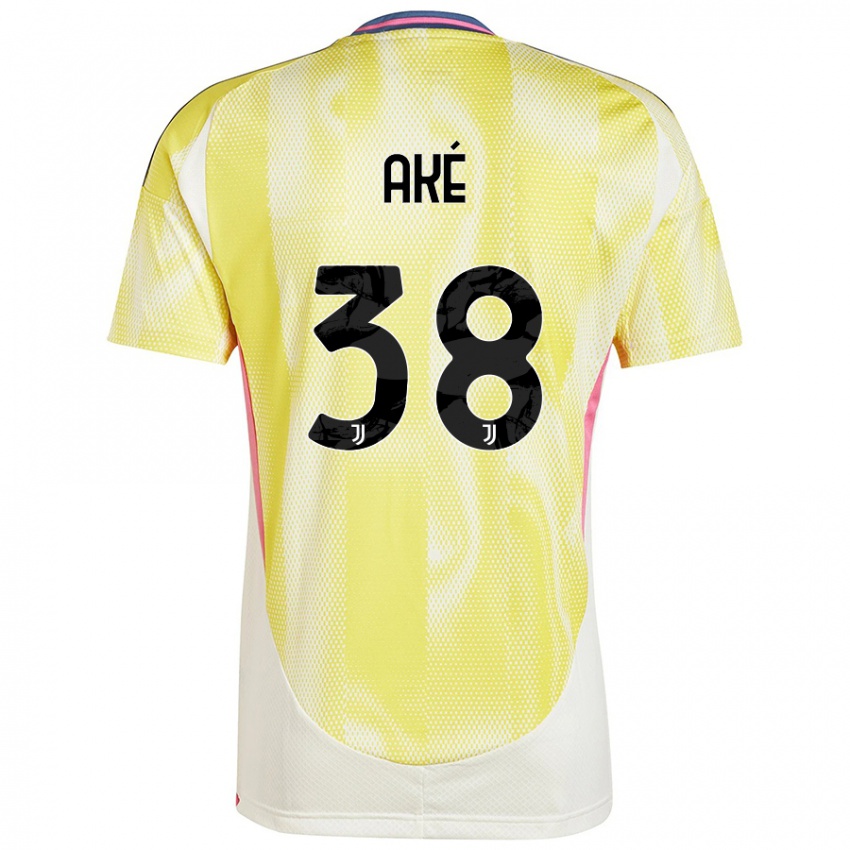 Niño Camiseta Marley Ake #38 Amarillo Solar 2ª Equipación 2024/25 La Camisa México