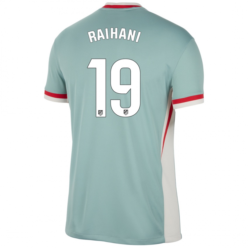 Niño Camiseta Abde Raihani #19 Beige Claro Azul 2ª Equipación 2024/25 La Camisa México