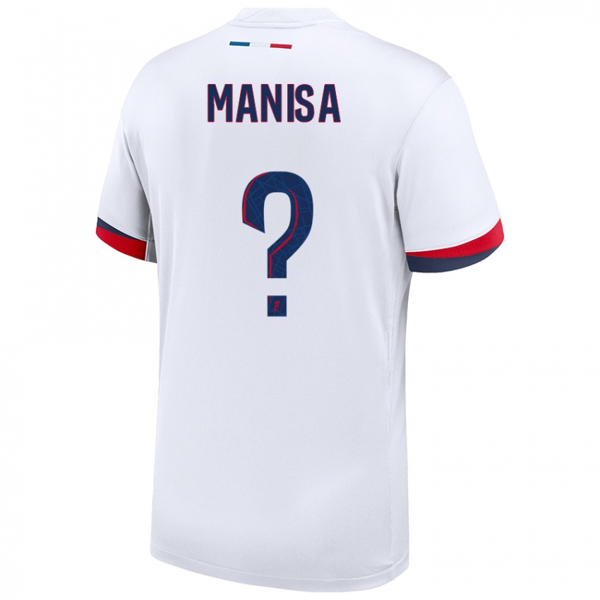 Niño Camiseta Lenny Manisa #0 Blanco Azul Rojo 2ª Equipación 2024/25 La Camisa México