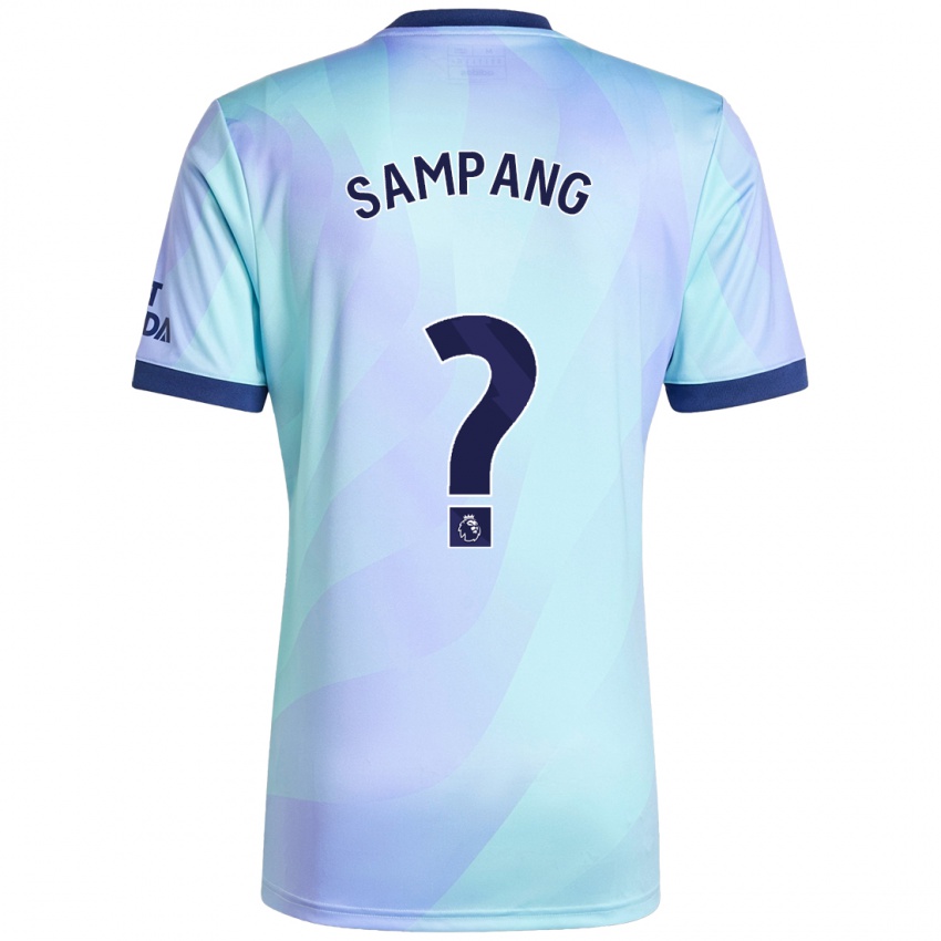 Niño Camiseta Saurap Sampang #0 Agua Equipación Tercera 2024/25 La Camisa México