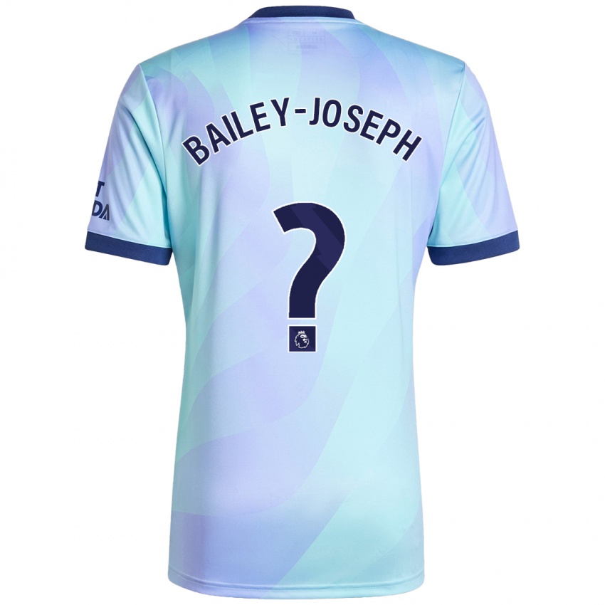 Niño Camiseta Brando Bailey-Joseph #0 Agua Equipación Tercera 2024/25 La Camisa México