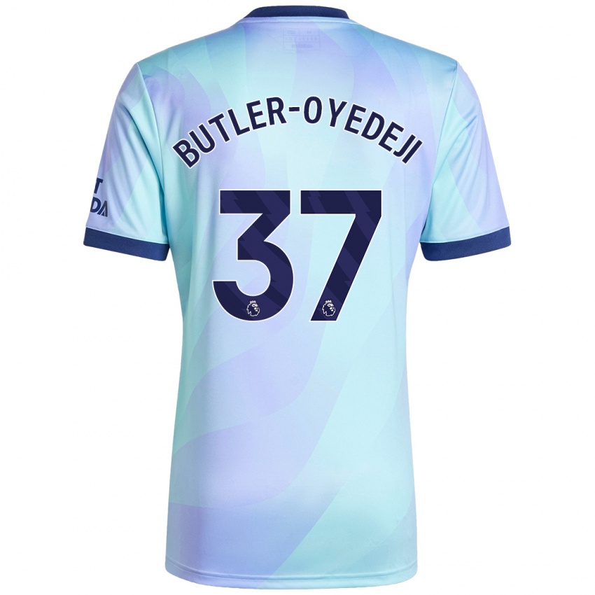 Niño Camiseta Nathan Butler-Oyedeji #37 Agua Equipación Tercera 2024/25 La Camisa México