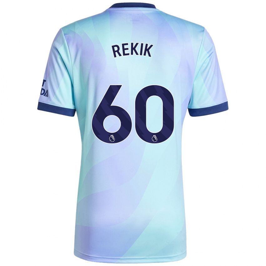 Niño Camiseta Omar Rekik #60 Agua Equipación Tercera 2024/25 La Camisa México