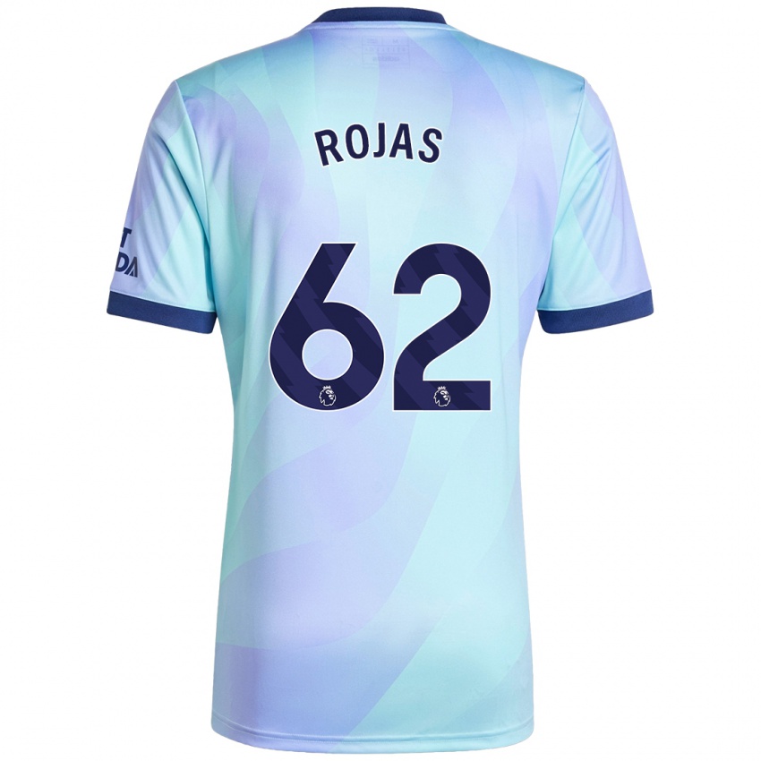 Niño Camiseta Alexei Rojas #62 Agua Equipación Tercera 2024/25 La Camisa México