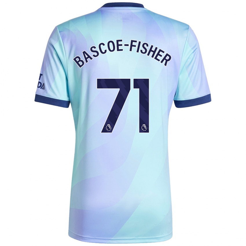 Niño Camiseta Jakai Bascoe-Fisher #71 Agua Equipación Tercera 2024/25 La Camisa México