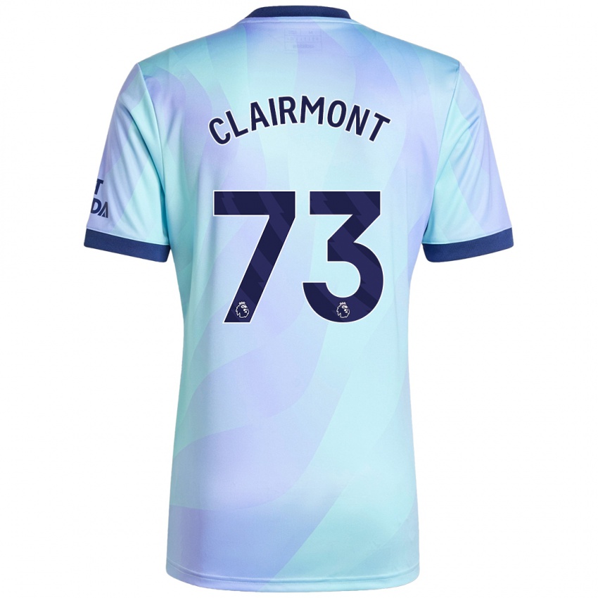 Niño Camiseta Reece Clairmont #73 Agua Equipación Tercera 2024/25 La Camisa México