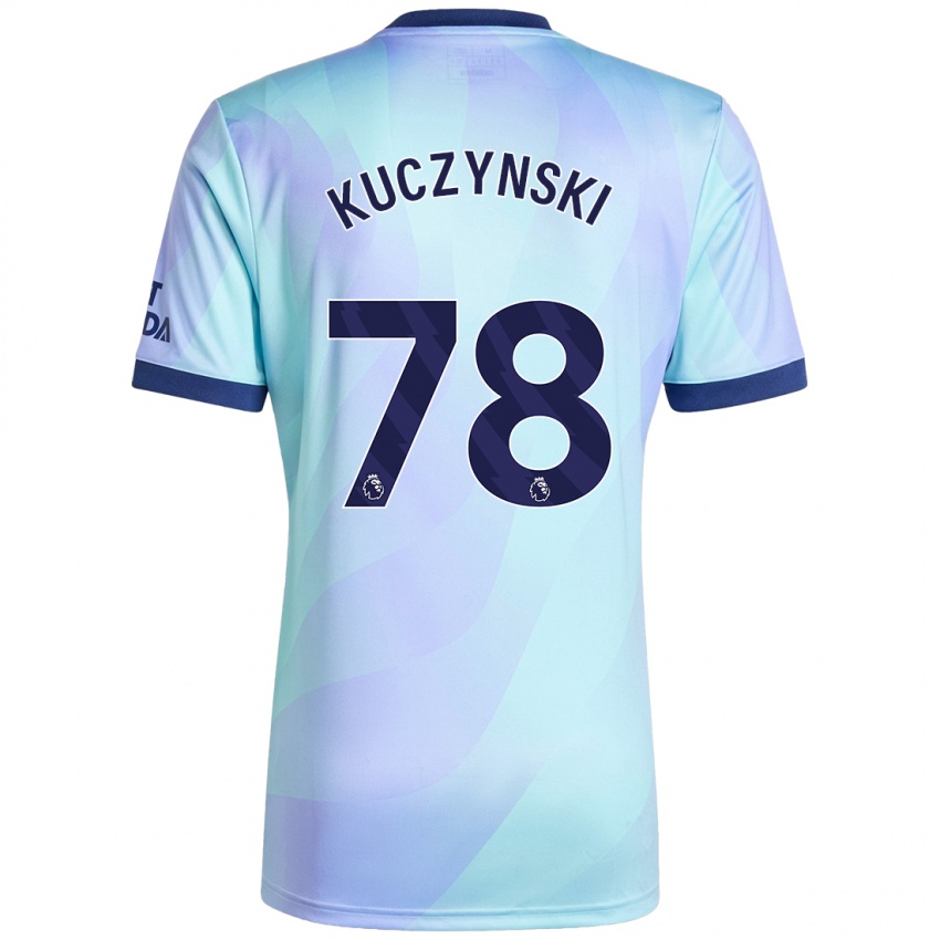 Niño Camiseta Max Kuczynski #78 Agua Equipación Tercera 2024/25 La Camisa México