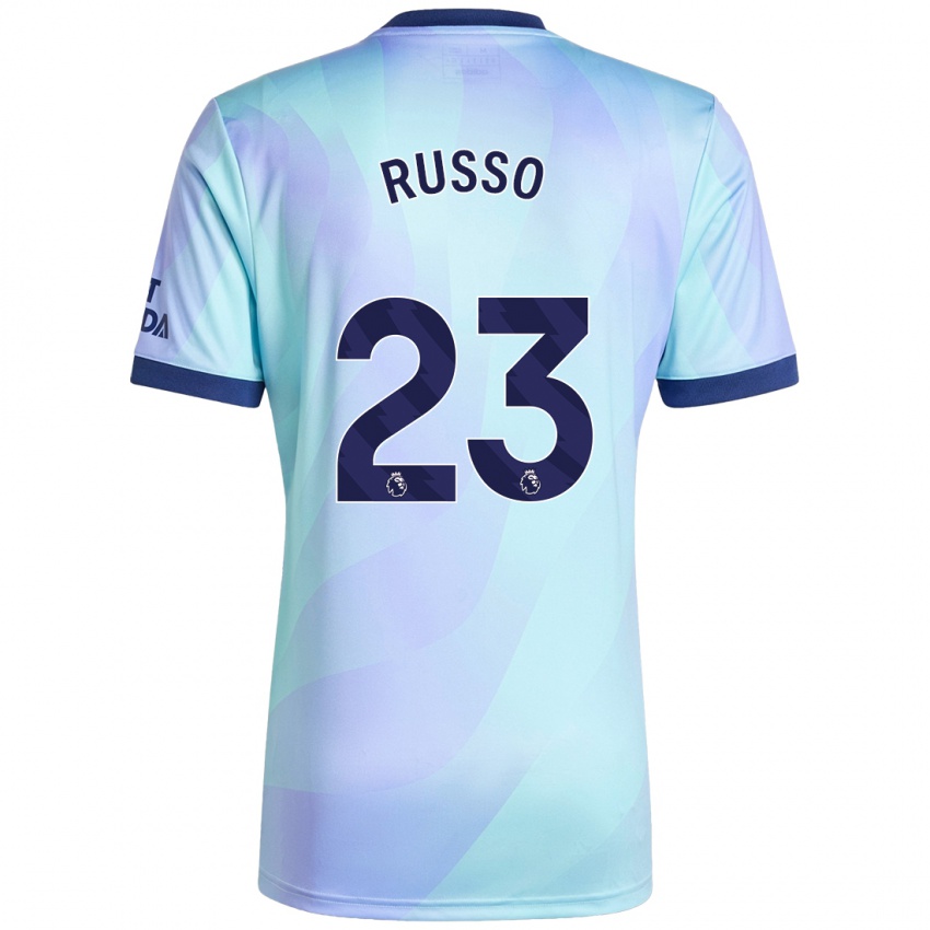 Niño Camiseta Alessia Russo #23 Agua Equipación Tercera 2024/25 La Camisa México