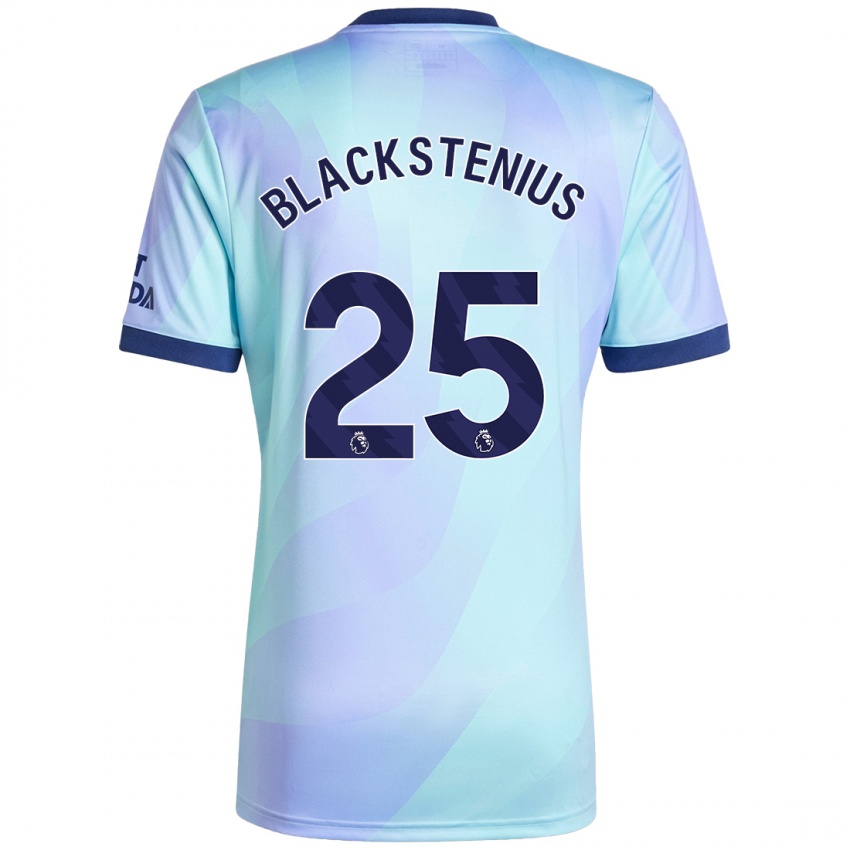 Niño Camiseta Stina Blackstenius #25 Agua Equipación Tercera 2024/25 La Camisa México