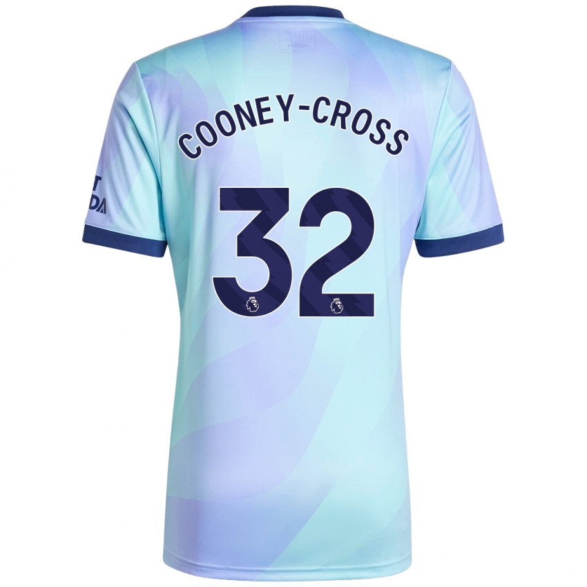 Niño Camiseta Kyra Cooney-Cross #32 Agua Equipación Tercera 2024/25 La Camisa México