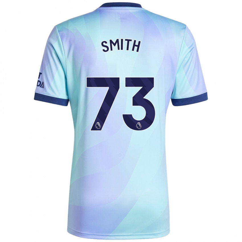 Niño Camiseta Tom Smith #73 Agua Equipación Tercera 2024/25 La Camisa México