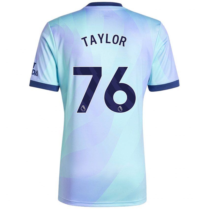 Niño Camiseta Kido Taylor Hart #76 Agua Equipación Tercera 2024/25 La Camisa México