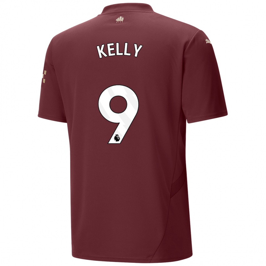 Niño Camiseta Chloe Kelly #9 Granate Equipación Tercera 2024/25 La Camisa México