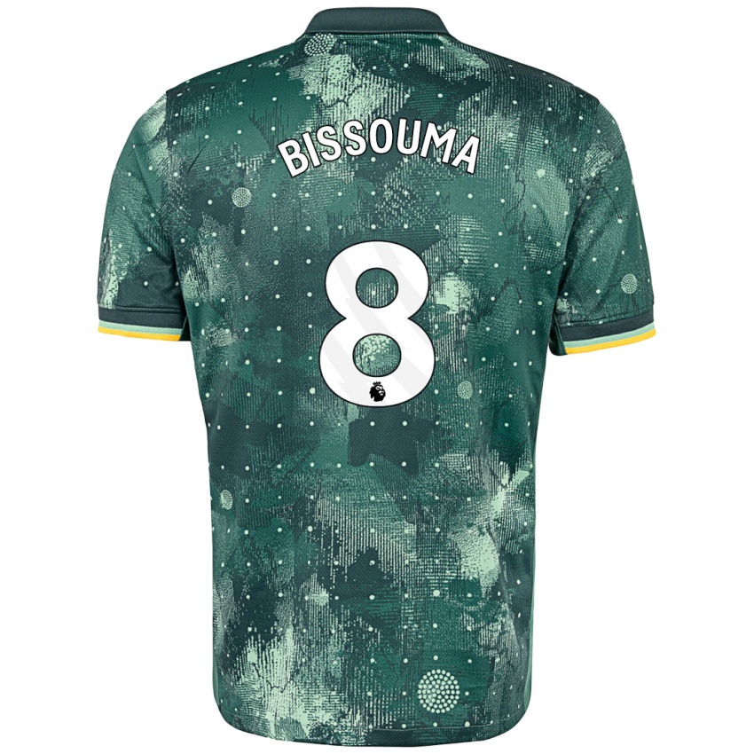 Niño Camiseta Yves Bissouma #8 Verde Menta Equipación Tercera 2024/25 La Camisa México