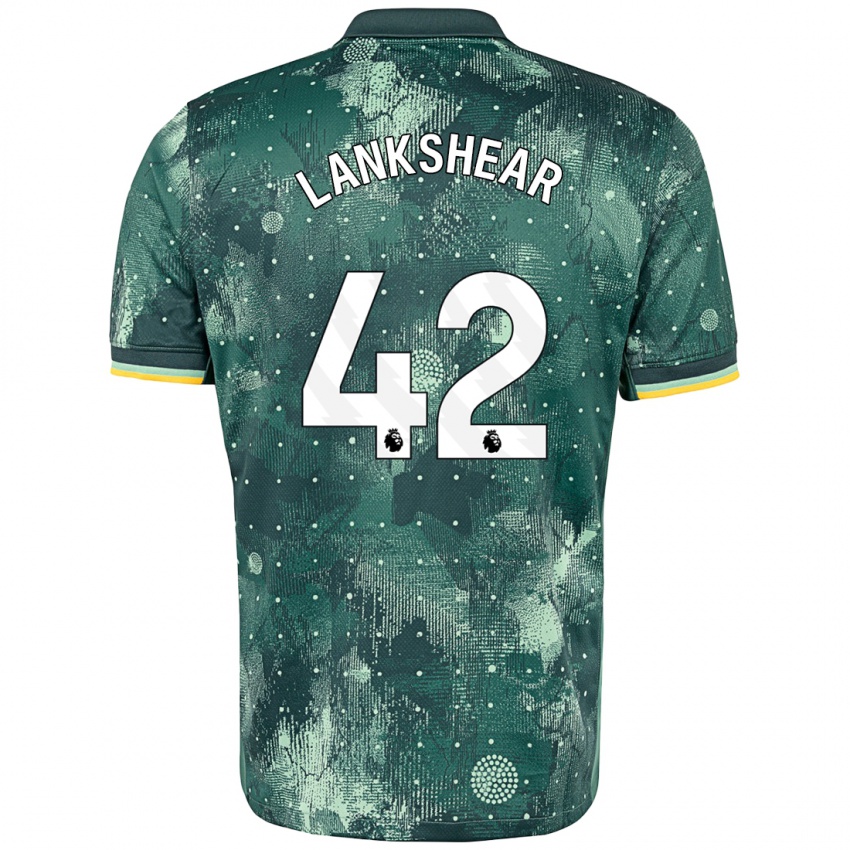 Niño Camiseta Will Lankshear #42 Verde Menta Equipación Tercera 2024/25 La Camisa México