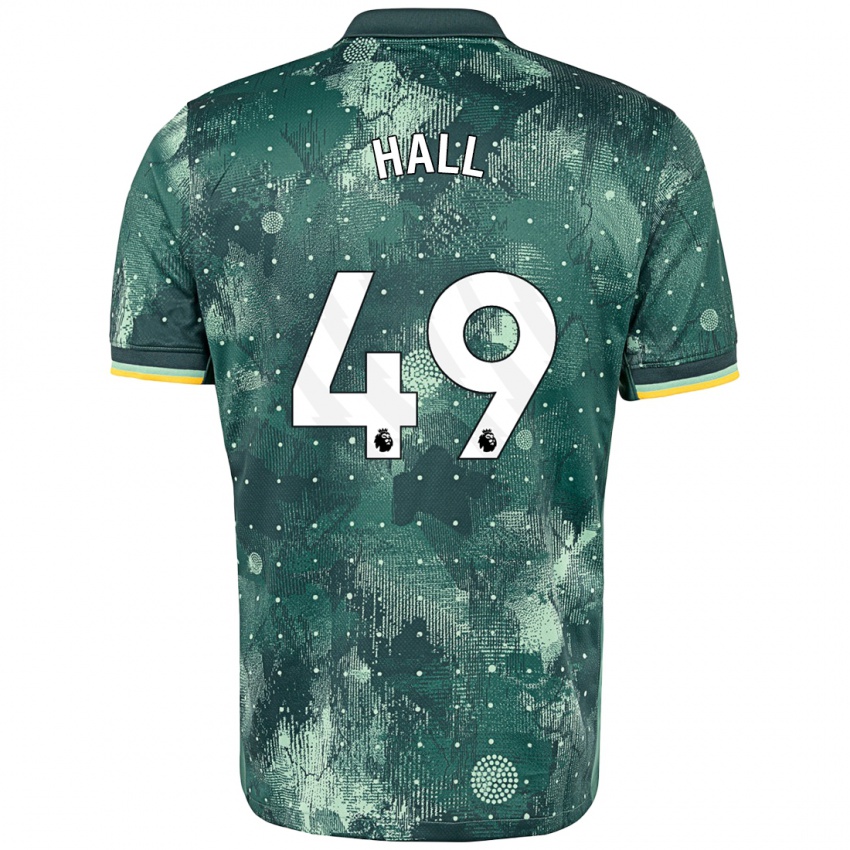 Niño Camiseta Tyrese Hall #49 Verde Menta Equipación Tercera 2024/25 La Camisa México