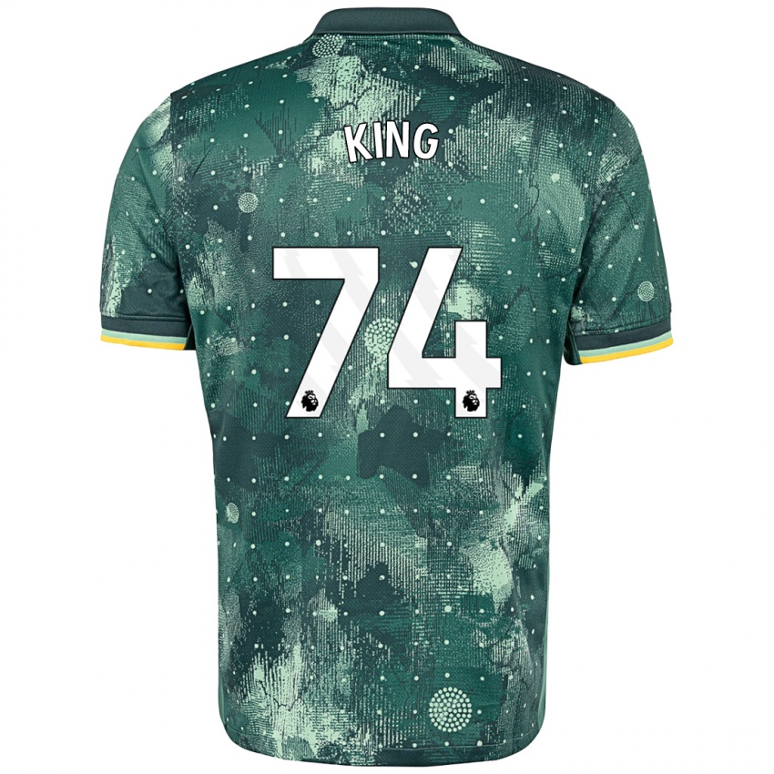 Niño Camiseta Maeson King #74 Verde Menta Equipación Tercera 2024/25 La Camisa México