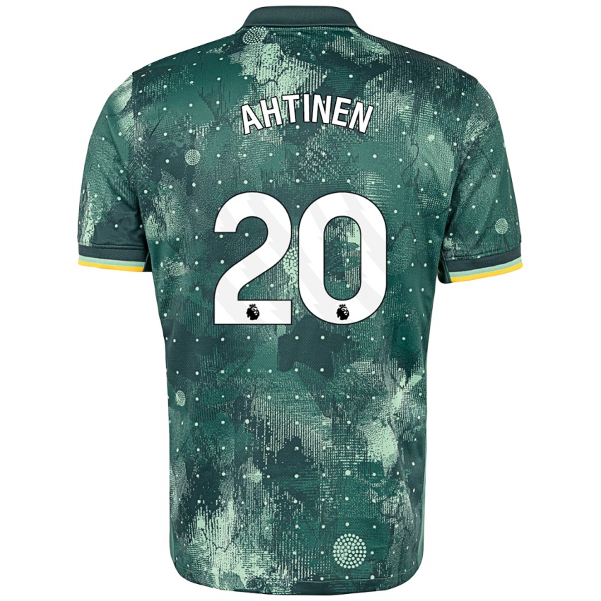 Niño Camiseta Olga Ahtinen #20 Verde Menta Equipación Tercera 2024/25 La Camisa México