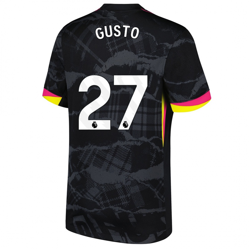 Niño Camiseta Malo Gusto #27 Negro Rosa Equipación Tercera 2024/25 La Camisa México