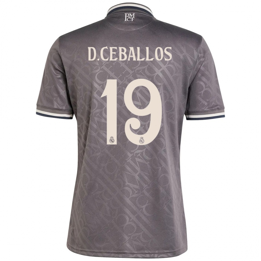 Niño Camiseta Dani Ceballos #19 Carbón Equipación Tercera 2024/25 La Camisa México