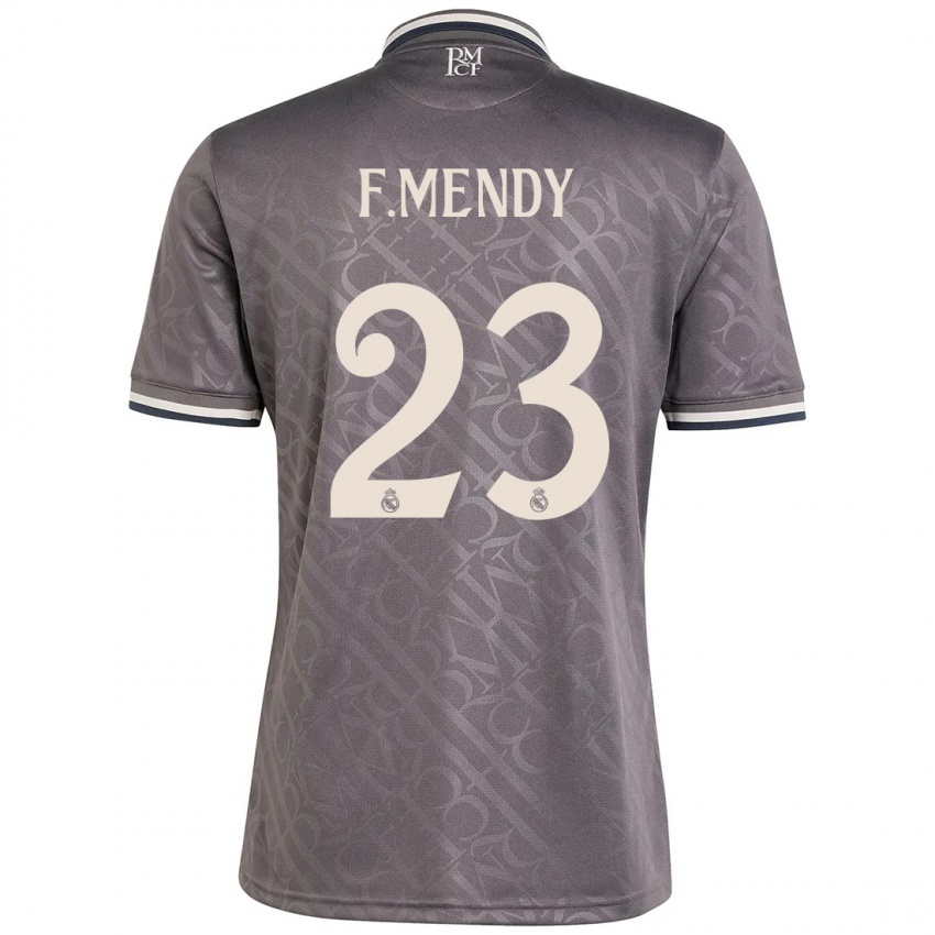 Niño Camiseta Ferland Mendy #23 Carbón Equipación Tercera 2024/25 La Camisa México