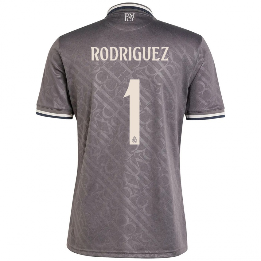 Niño Camiseta Misa Rodriguez #1 Carbón Equipación Tercera 2024/25 La Camisa México