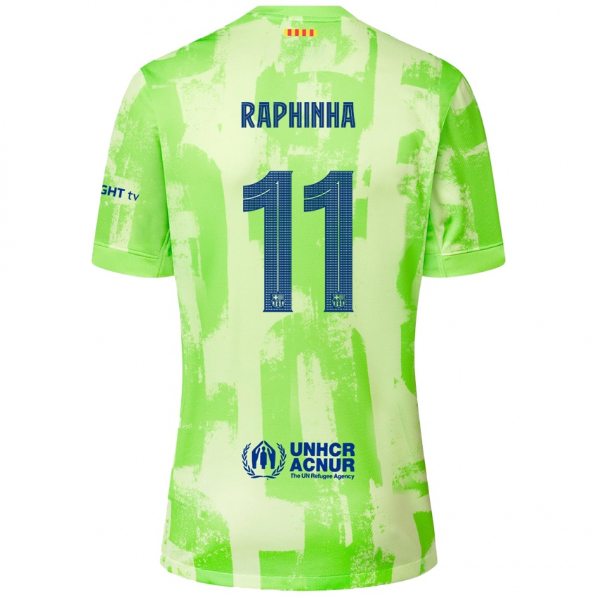 Niño Camiseta Raphinha #11 Lima Equipación Tercera 2024/25 La Camisa México