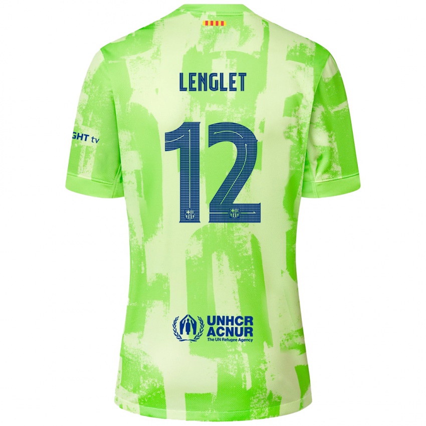 Niño Camiseta Clément Lenglet #12 Lima Equipación Tercera 2024/25 La Camisa México